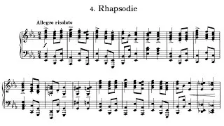 Thumbnail:  Johannes Brahms Rhapsody Op. 119 No. 4 - Ervin Nyiregyházi (Score)