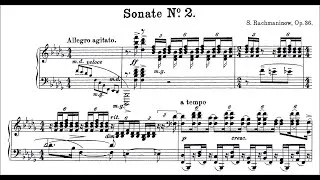 Thumbnail: Sergei Rachmaninoff Piano Sonata No. 2 in B-Flat Minor Op.36 Horowitz Nov 1968 Broken String NYC
