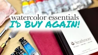 Thumbnail: Favorite Watercolor Art Supplies 2026: My Most-Used, Most-Trusted Picks