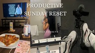 Thumbnail: Sunday Reset | Cleaning+ Packing + Gym + Jesus #youtubeblack  #YouTube #vlog #productivity