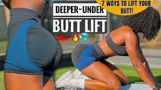 Thumbnail: DEEPER UNDER BOOTY ISOLATION | 7 Glute-Focused Exercises For Lower Butt Lift (No Squats)
