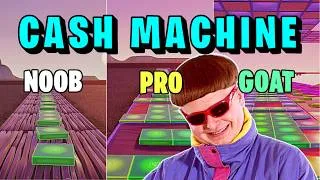 Thumbnail: Oliver Tree - Cash Machine - Noob vs Pro vs Goat (Fortnite Music Blocks) ft. @dehalfwit