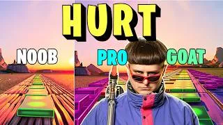 Thumbnail: Oliver Tree - Hurt - Noob vs Pro vs Goat (Fortnite Music Blocks) ft. @dehalfwit