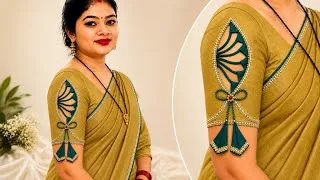 Thumbnail: Blouse Sleeves Design | Baju Ke Design | Stylish Aasteen Design | Sleeves Design Cutting & Stitching