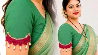 Thumbnail: Baju Ke Design | Blouse Ka New Design | Beautiful Aasteen Design | Sleeve Cutting & Stitching