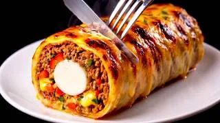 Thumbnail: Dinner in 10 minutes!🔝 Potatoes & Ground beef. Delicious and simple.