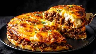 Thumbnail: Dinner in 10 minutes!🔝 Potatoes & Ground beef. Delicious and simple.