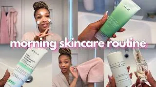 Thumbnail: morning skincare routine ✨| romanticizing my mornings, hygiene, soft life habits + self care rituals