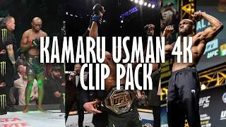Thumbnail: KAMARU USMAN 4K 60 FPS Clips Pack | UPSCALED WITH TOPAZ | Clips for edits