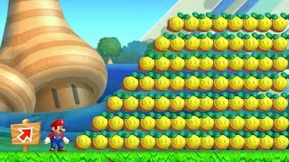 Thumbnail: Can Mario Collect 999 Yellow Wonder Seeds in New Super Mario Bros. U?
