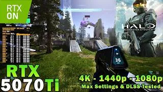 Thumbnail: Halo: Campaign Evolved | RTX 5070 Ti | Sim. R7 7800X3D | 4K - 1440p - 1080p | Ultra Settings