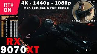Thumbnail: 007 First Light Native & FSR | RX 9070 XT | Sim. R7 7800X3D | 4K - 1440p - 1080p | Max Settings