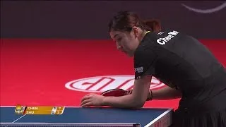 Thumbnail: 2017 Grand Finals (Ws-Final) CHEN Meng (CHN) Vs ZHU Yuling (CHN) [Full Match/English|720p]