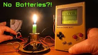 Thumbnail: I Powered a Game Boy With a Candle