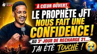 Thumbnail: 😱 PERSONNE NE S’ATTENDAIT À CETTE CONFIDENCE DU PROPHÈTE JFT…AU 3ᵉ JOUR DE RECHARGE 21… Prophète JFT