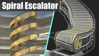 Thumbnail: How does a Spiral Escalator work?