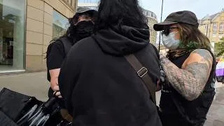 Thumbnail: ANTIFA PUNCHES FEMALE YOUTUBER - Sheffield Erupts!!