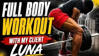 Thumbnail: Full-Body workout with my client Luna