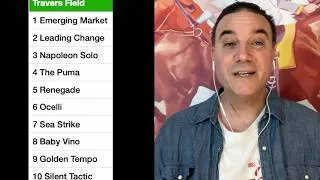 Thumbnail: Travers Stakes 2026 Analysis, Odds, Post Positions, Pace: Golden Tempo, Renegade, Napoleon Solo