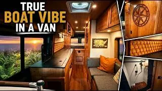 Thumbnail: This Van Build Is Pure Woodworking Artistry