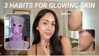 Thumbnail: I did this every day for 3 weeks for glowing skin | Project E Beauty LumaLux Mask, skincare, & diet!