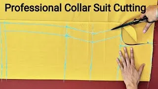 Thumbnail: Collar suit cutting  // collar wale suit ki cutting kaise kare