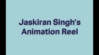 Thumbnail: Jaskiran's Animation Reel