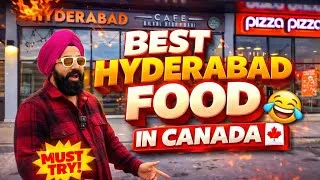 Thumbnail: This Hyderabad Cafe in Canada 🇨🇦 is Going Viral 🔥