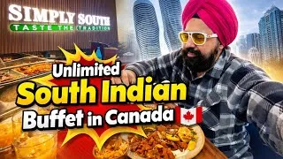 Thumbnail: 🔥 UNLIMITED SOUTH INDIAN BUFFET IN CANADA 🇨🇦 | Simply South Review 🔥