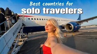 Thumbnail: 6 BEST Countries for WOMEN to Travel Solo | Safe, Affordable & Worth Visiting 