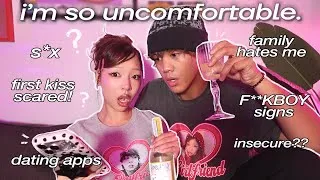 Thumbnail: asking my boyfriend questions girls are too SCARED to ask *TMI LOL*