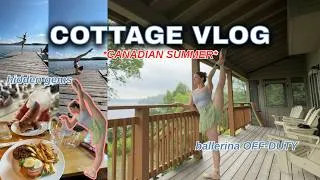 Thumbnail: cottage vlog | Canadian summer, travel vlog, ballerina off duty 