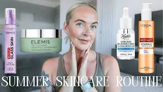 Thumbnail: Updated Summer Skincare Routine | Glowy Skin, Spot Prevention & High End/Affordable Favourites