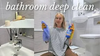Thumbnail: Deep Clean My Bathroom With Me! | Cleaning Motivation & Inspiration