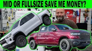 Thumbnail: Would A Full Size Or Mid Size Truck Save Me Money Over My Ram 2500 Power Wagon?