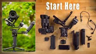 Thumbnail: DJI RS 5 Gimbal Tutorial - A Beginners Guide & Highly Detailed