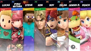 Thumbnail: Super Smash Bros Ultimate 8 Player Smash Gameplay In Kalos Pokemon League