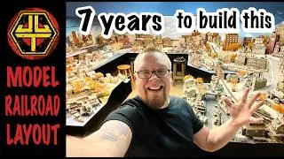 Thumbnail: 7 years building a model railroad layout