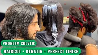 Thumbnail: Curly to STRAIGHT Hair PERMANENTLY? Keratin Treatment Results For Men & Women (Jason Makki Salon)