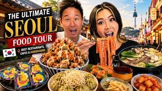 Thumbnail: THE ULTIMATE SEOUL FOOD TOUR | Korea's BEST Restaurants, Cafes & Hidden Gems!