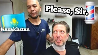 Thumbnail: $6 "Tajikistan Beard" Trim Barber Shave in Kazakhstan 💈🇰🇿 