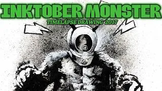 Thumbnail: INKTOBER MONSTER - Timelapse Drawing (2017)