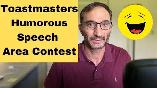 Thumbnail: Toastmasters Humorous Speech area contest-Zoom Speech 2020