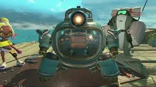 Thumbnail: Splatoon Raiders - Lehlo Island: Mechanic Discovers First Buddy Bot Cutscene