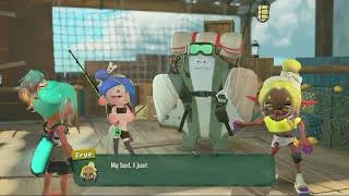 Thumbnail: Splatoon Raiders - Hideout Ship: Day 31 Since Crash | Deep Cut's Hideout Materials Plan Cutscene