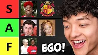 Thumbnail: My Brutally Honest Streamer University Tier List..