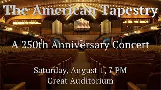 Thumbnail: "The American Tapestry" Aug. 1 (Ocean Grove, NJ)