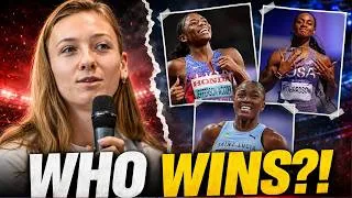 Thumbnail: 1 MINT AGO! FEMKE BOL vs JULIEN ALFRED! 😱 DIAMOND LEAGUE SHOWDOWN!