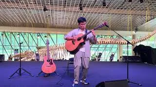 Thumbnail: Hero - Skillet (Percussive Fingerstyle Guitar) LIVE