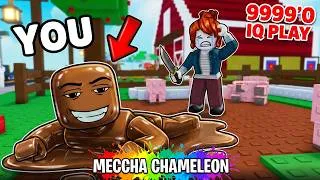 Thumbnail: 9999 IQ ROBLOX MECHA CHAMELEON WIN! 🧠